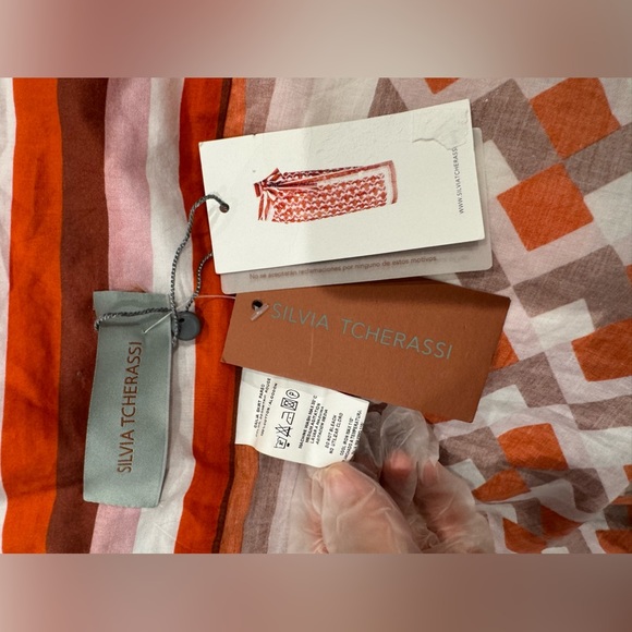 $290 SILVIA TCHERASSI Giulia Skirt Pareo size S - Picture 10 of 10